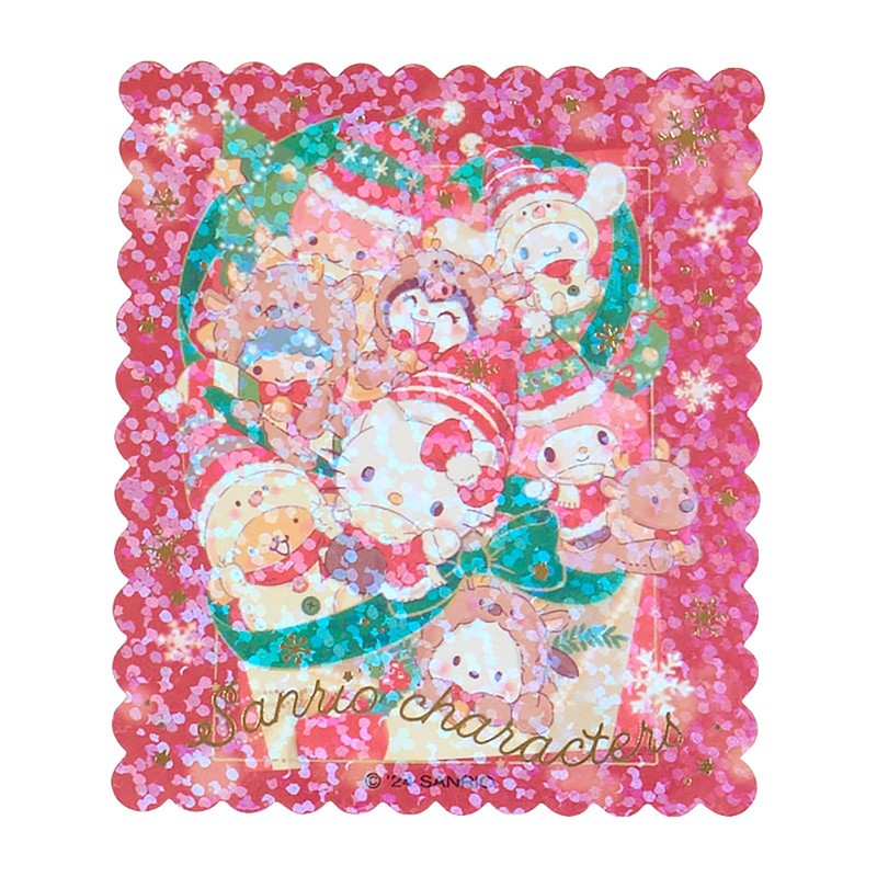 Sanrio 113654 Sticker Set (Christmas) Sanrio Characters Sticker
