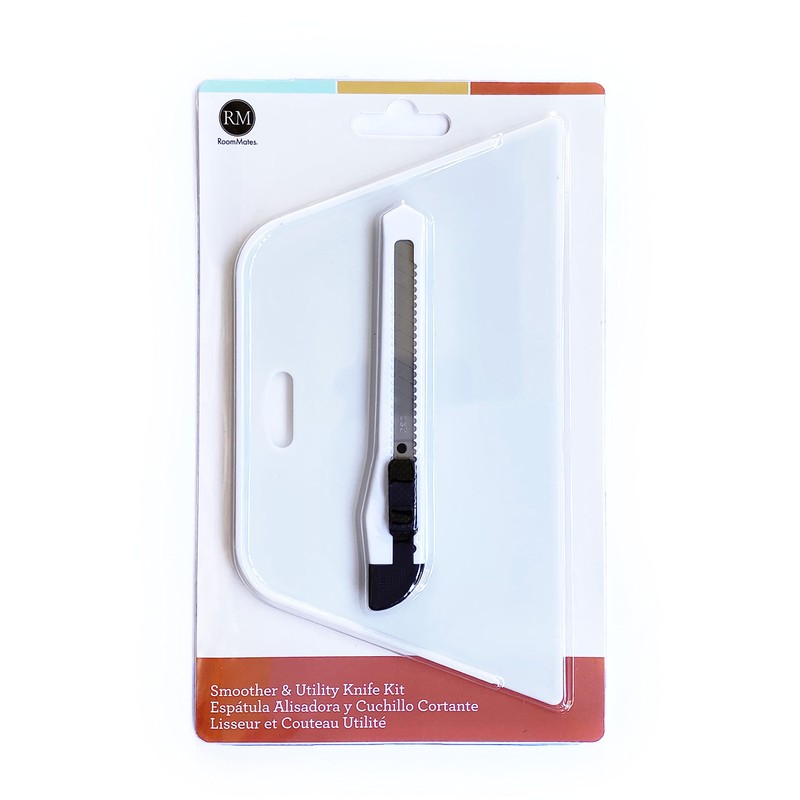 RoomMates KIT4227FP Smoother and Knife Kit, White