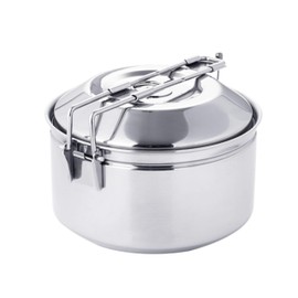 Fire-Maple Antarcti 1.0 Liter Stainless Steel Camping Cook Pot with Locking Lid
