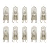 VSTAR 10pcs G9 Halogen Bulb, 40-Watt 120-Volt Base G9 Halogen