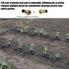 Soaker Hose, 1/2 Inch x 25 FT Round Rubber Garden