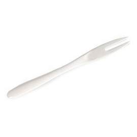 Gourmac White Melamine Fork 7.75"