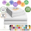 LuxClub 6 PC Bamboo Sheet Set w/ 18 inch Deep