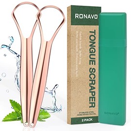 RONAVO Raspador de Lengua para Adultos