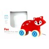 Applesauce Red Fox Educational Wooden Pull Toy by Applesauce