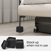 MCXYEM 2 Inch Bed Risers - Oversized Furniture Risers Fit