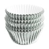 Rumyve 100 Pcs Disposable Baking Cups,Foil Metallic Cupcake Cases,Muffin Liners