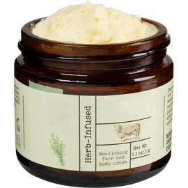Crema De Cebo De Res Con Balsamo De Miel, Crema De Calendula Facial, Bálsamo de miel de sebo, Hidratante Profundo para Rostro y Cuerpo, Beef Tallow Face Cream, Sebo de Res para La Cara