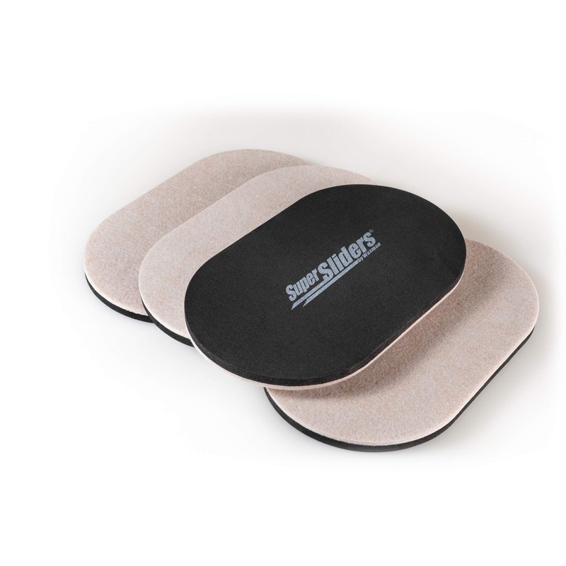 SuperSliders 4705395N Reusable XL Heavy Furniture Sliders for Hardwood Floors-