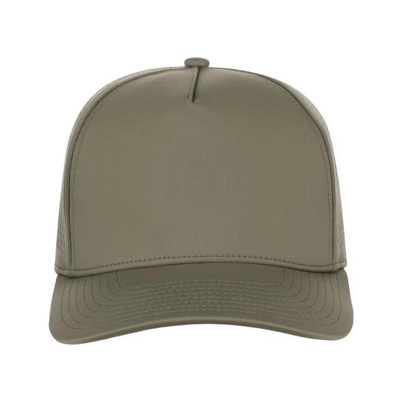 Lids Tee Box 5-Panel Performance Tech Adjustable Snapback Cap, Olive