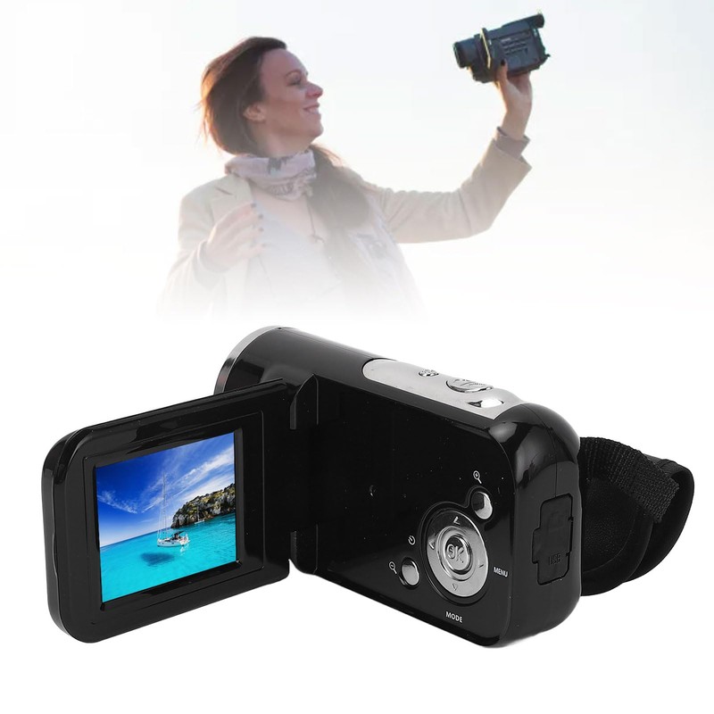 Video Camera, HD 1080P 16MP Camcorder with 16x Digital Zoom,