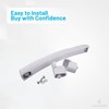 EVERTECHPRO WB15X10276 Microwave Door Handle Kit White