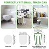 Small White Trash-Bags Bathroom 4 Gallon - Compostable Garbage Bags