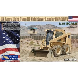 Gecko Models 35GM0008 US Army Light Type III Skid Steer Loader (M400W) 1:35 Plastic Model Kit