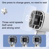 Handheld Turbo Fan ABS 3 Speeds USB Rechargeable Mini Portable