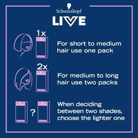 Schwarzkopf LIVE Colour + Lift, Long-Lasting Permanent Copper Hair Dye, Lightens Up To 3 Levels, Tangerine Twist L74,package may vary