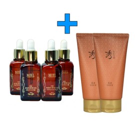 Miel Aroma Facial Oil 50ml, choose from 4 types + Sooryehan Cleansing Foam 100mlX2 Calendula / 미엘 아로마 페이셜 오일 50ml 4종 중 택+수려한 클렌징 폼 100mlX2개 카렌듈라