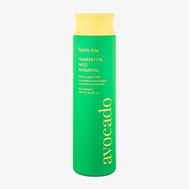 Farmstay Tamanu Oil Mild Shampoo Avocado 300ml / 팜스테이 타마누 오일 마일드 샴푸 아보카도 300ml
