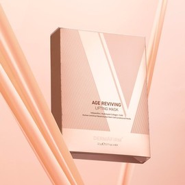 Dermaplum 더마펌 에이지 리바이빙 리프팅 마스크 기본세트 2박스 (8매입) (증정: 토닝세럼 1ml10매) Dermafirm Age Reviving Lifting Mask Basic Set 2 Boxes (8 Sheets) (Gift: Toning Serum 1ml 10 Sheets)