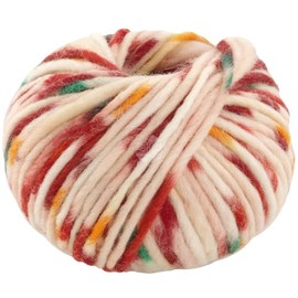 LANA GROSSA Feltro Macchiato Felt Yarn for Creative Crafts, High-Quality Wool for Wet and Dry Felting, Hand Knitting Yarn Made of 100% Virgin Wool, 50 g Wool for Knitting and Crocheting, 50 m Yarn