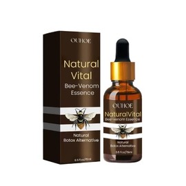 agctrler 2 Stück Bienengift Serum gegen Falten Gesicht, Bienengift Gesichtsserum Pigmentflecken Entferner Gesicht, Bienengift Anti Aging Serum, Feuchtigkeit Verbessern Haut Verblassen feine Linien