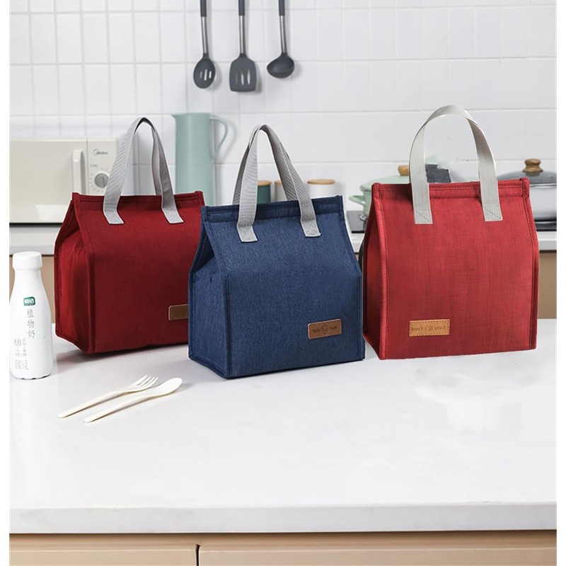 Lunch Bag, Insulated Lunch Bag, Stylish, Office, Commute, Picnic, Shopping,