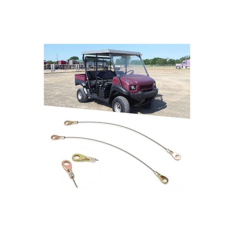 Rear Tailgate Cable, 2PCS Tailgate Cable Hook 53045-1065 Replacement for