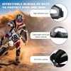 BWBWND Dirt Bike Goggles, Windproof Racing Glasses Dustproof Motorcycle Goggles,