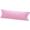 R&Z Bolster Pillow Case 100% Polycotton Blend PREGNANCY Maternity Orthopaedic