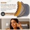 Pack of 2 Face Brushes, Lymphatic Brushes, Guasha Dry Brush