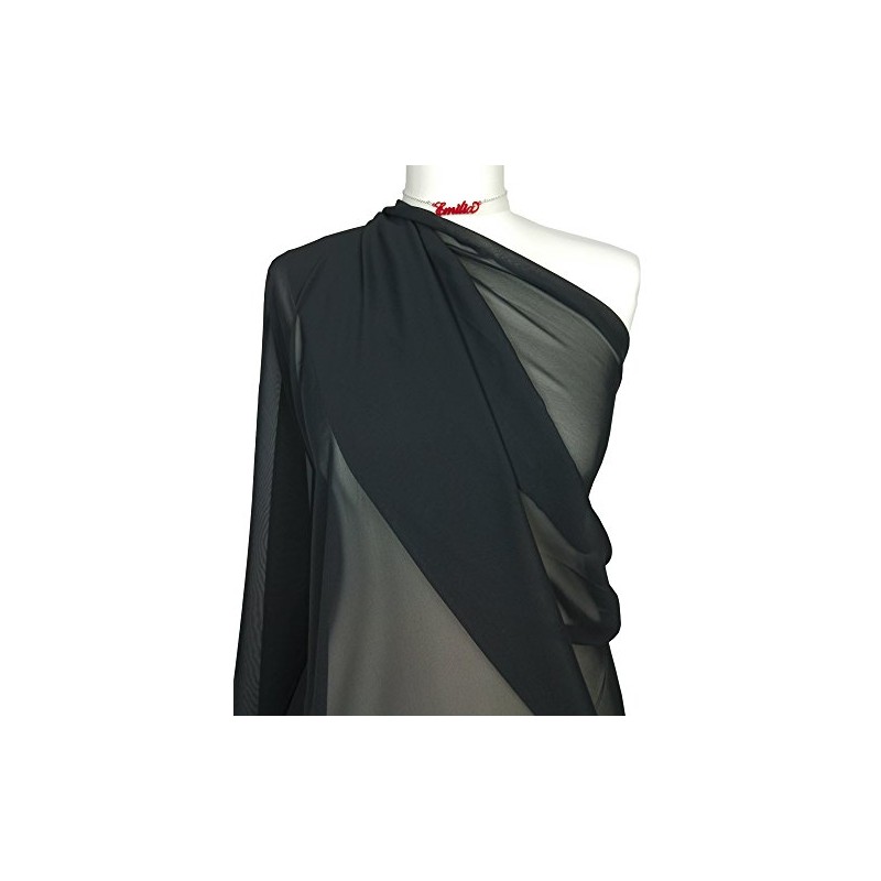 Premium Quality Chiffon Soft Polyester Sheer Fabric Dress Bridal Material