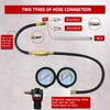 Cylinder Leak Down Tester Kit,Automotive Engine Pressure Gauges Compression Test