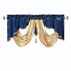 GOHD Valarie Fancy Window Valance 54x18 Taffeta Fabric with Soft