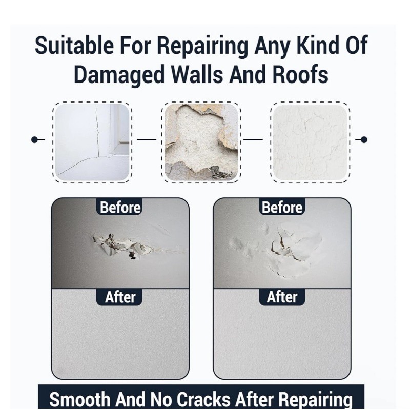 EXOPATCH Aluminum 12 PCS Drywall Repair Kit - Wall Patch
