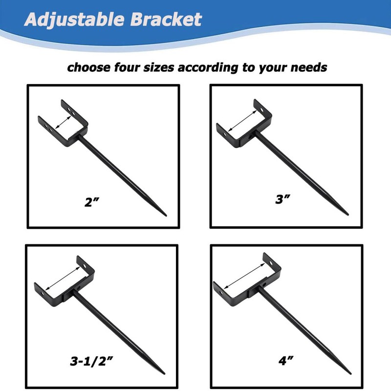 2 Pack Downspout Bracket,Heavy-Duty Downspout Extension Brackets with Steadiness Coating,Rust-Proof