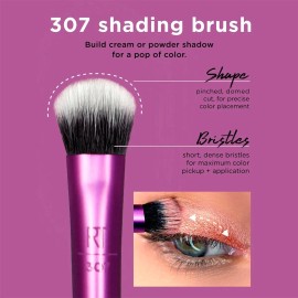 Set De Brochas Para Ojos Everyday Essentials Real Techniques Color Rosa