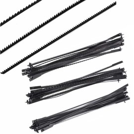 36Pcs Scroll Saw Blades 5 Inch Carbon Steel 10/15/18 Teeth Pinned Scroll Blades Woodworking Tool Accessories for Fret Wood Plastic Foam Cutting