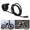 Thumb Throttle Plug 3Pin Left Right Waterproof for Electric Mountain