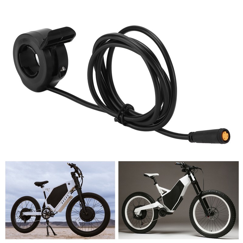 Thumb Throttle Plug 3Pin Left Right Waterproof for Electric Mountain