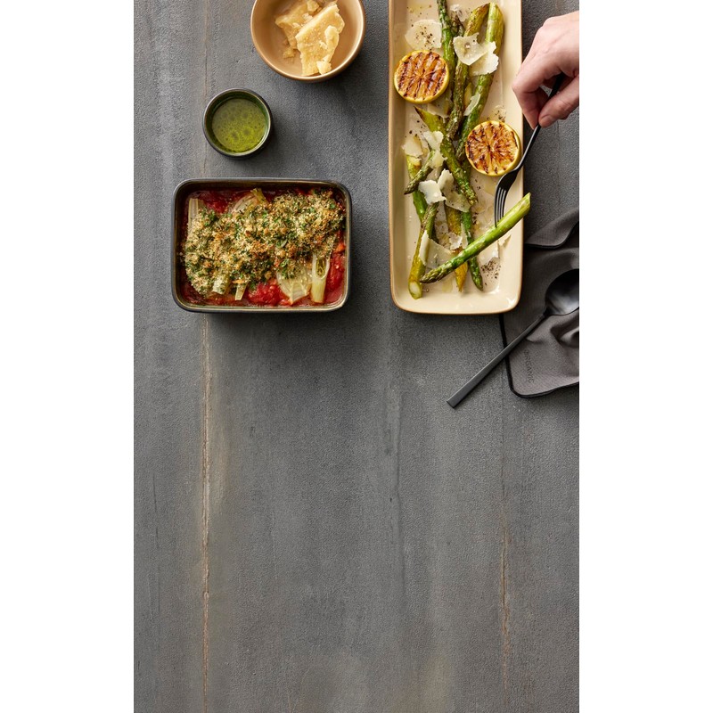 BITZ Casserole Dish 19 x 14 x 5.3 cm Black/Green