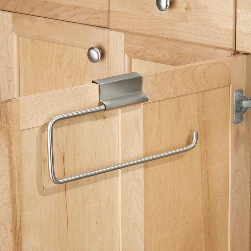 InterDesign Kitchen, Brushed Stainless Steel Forma Over The Cabinet Paper