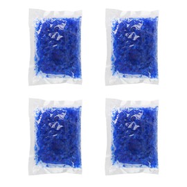 TAILONZ PNEUMATIC Blue Silica Gel Desiccant Pack Premium Indicator Desiccant Beads Blue Desiccant for Use Industrial 3 and 4 Stage Filter（Pack of 4）