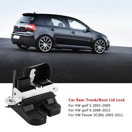 Tailgate Lock Rear Boot Lock Locking Lever Flip Lid Golf 5/Golf 6, Car Accessories