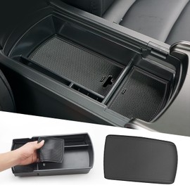 AOMSAZTO 2 Pieces Set Armrest for 2018-2022 Honda Accord Console Organizer for Honda Accord