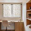 Stanoha Kitchen Curtains (2 Pcs) Over Sink for Bathroom Window