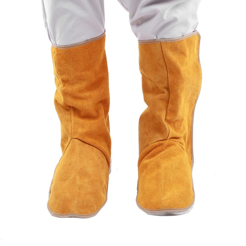 foot cover welding long work protector electric welding feet wear