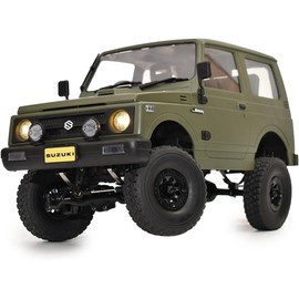 WPL Japan RC Crawler 1/10 Suzuki Jimny (JA11) - 4WD Outdoor Rock Crawler with Battery, Remote Control, Compliant Mark, Olive