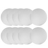 O'CREME White Wraparound Cake Pastry Round Drum Board 1/4 Inch