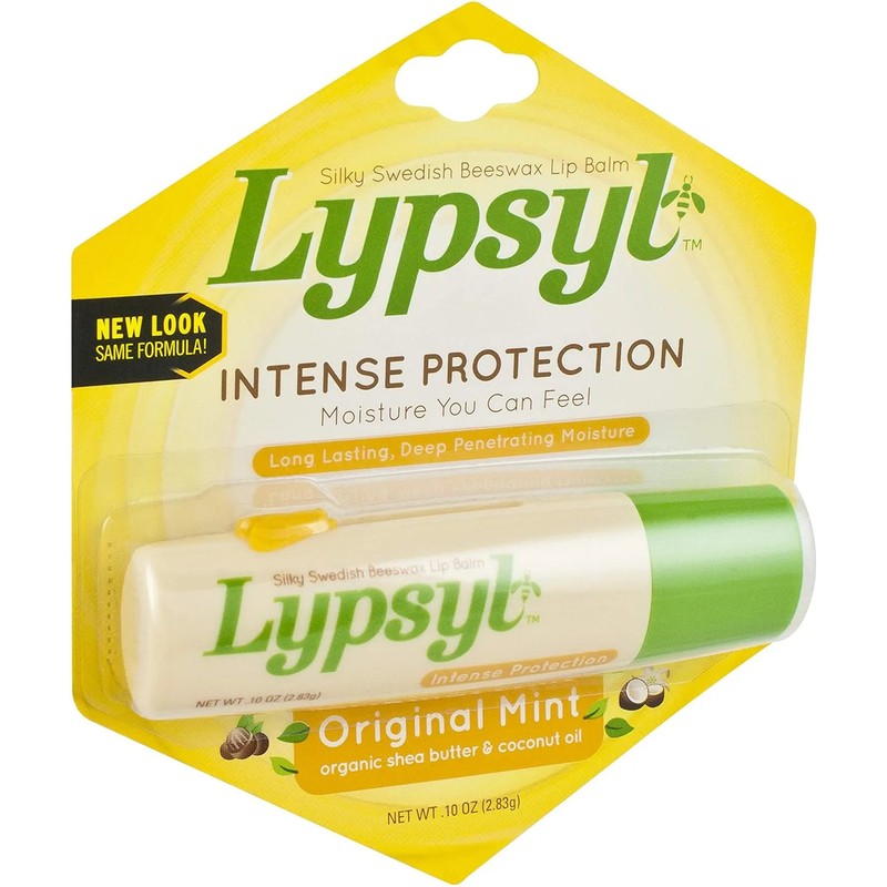 Bálsamo Labial Intense Protection Original Mint Paquete De 3
