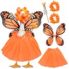 5 Pcs Butterfly Porch Goose Outfits for 17'' 23'' Lawn